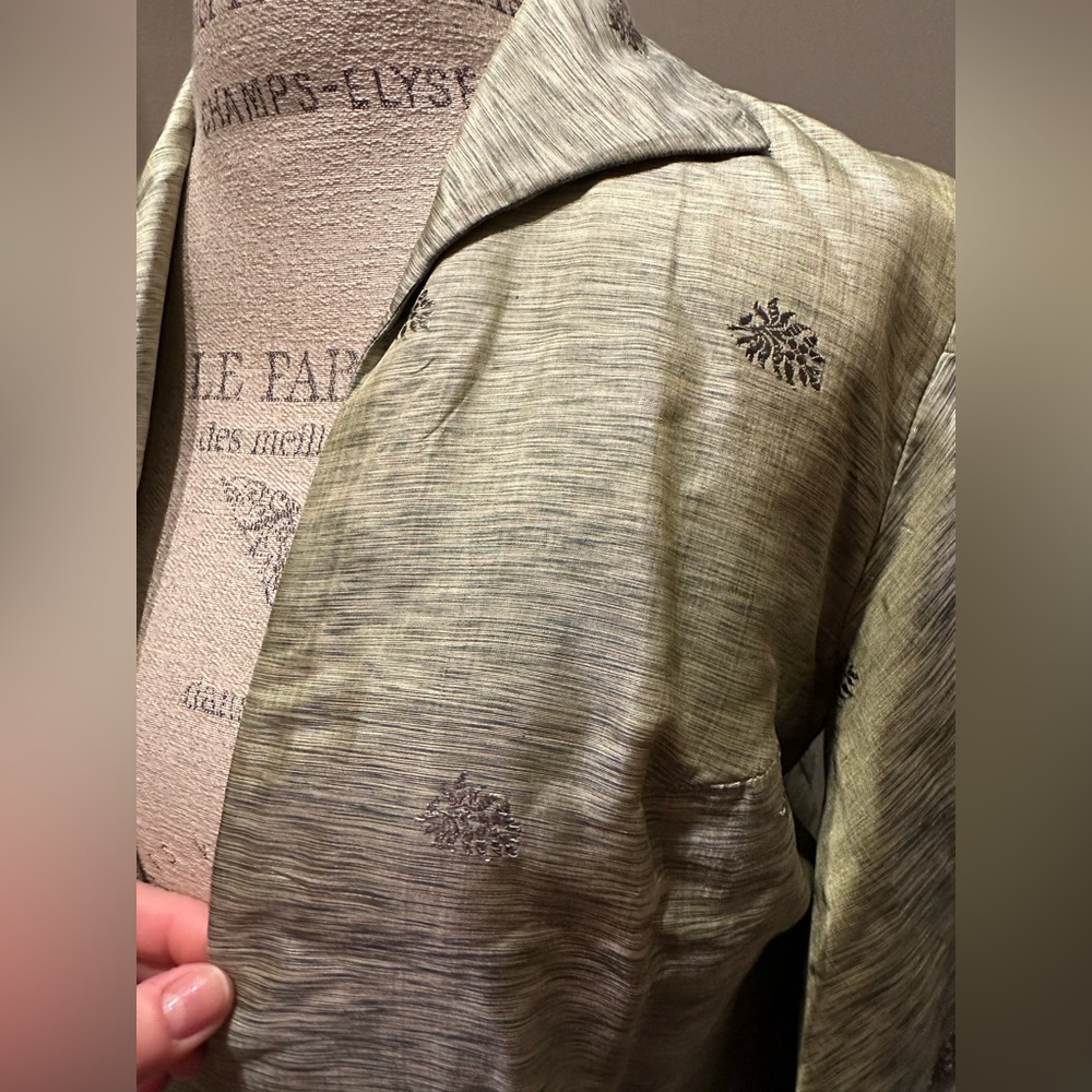 ONE OF A KIND SILK DUSTER!!! - Picture 5 of 13